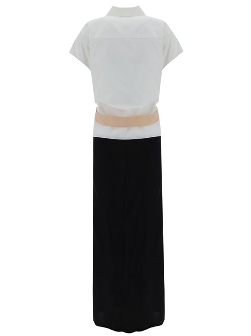 chemisier dress with belt FABIANA FILIPPI | ABD264F130I880VR2